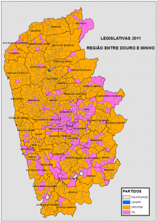 ENTRE DOURO E MINHO: LEGISLATIVAS 2011